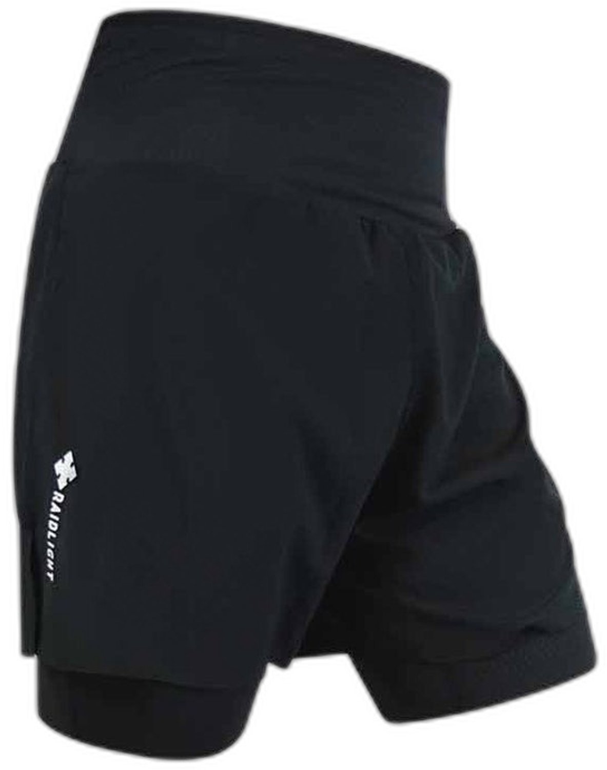 Raidlight R-light 2in1 Korte Broek Zwart S Man