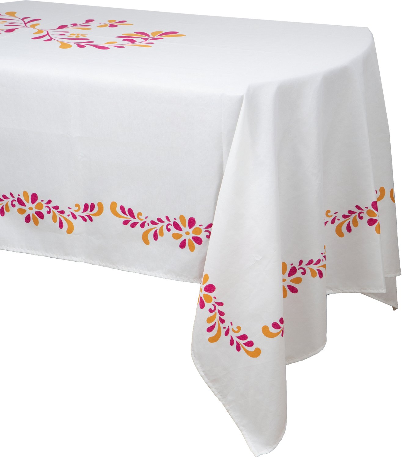 ARTYFETES - Stoffen tafelkleed Pink Limonade 140 x 240 cm