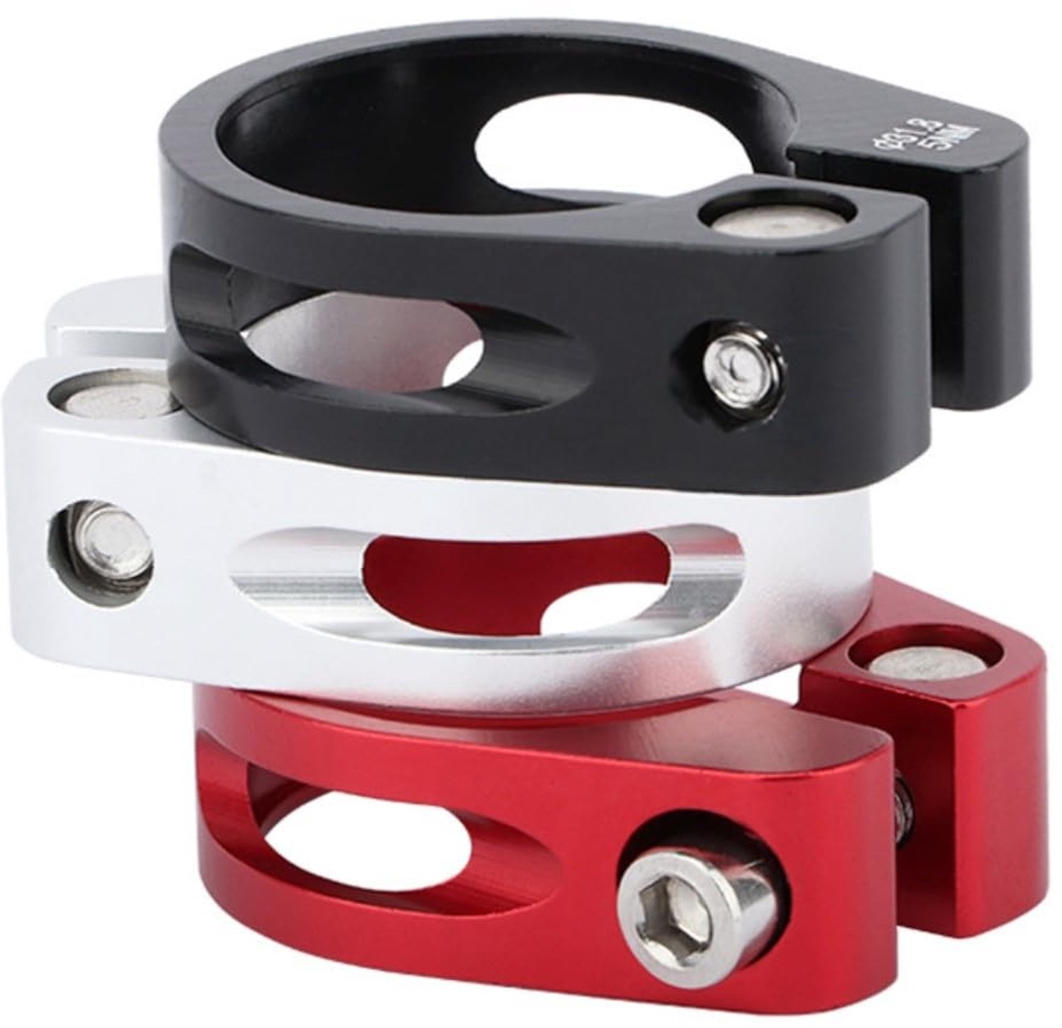 Aluminium Zadelklem voor Fietsen, 34.9 mm