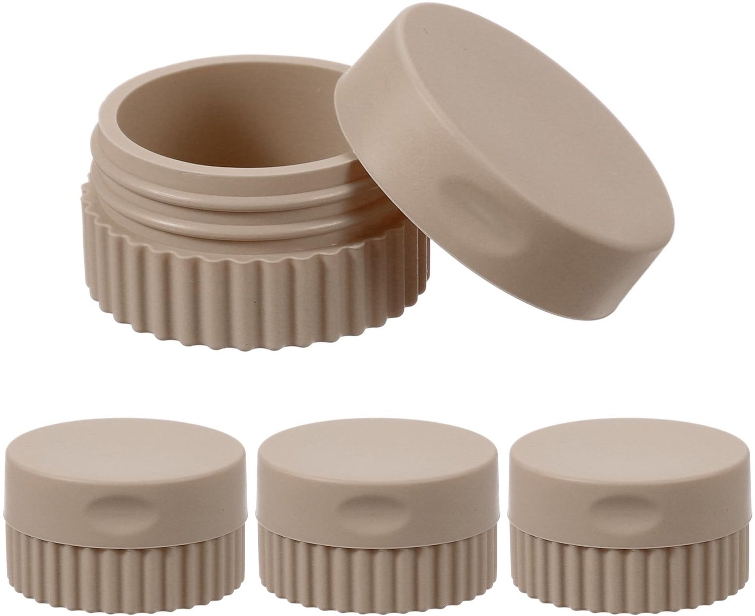 Set van 4 Lekvrije Reiscontainers voor Cosmetica 20ml