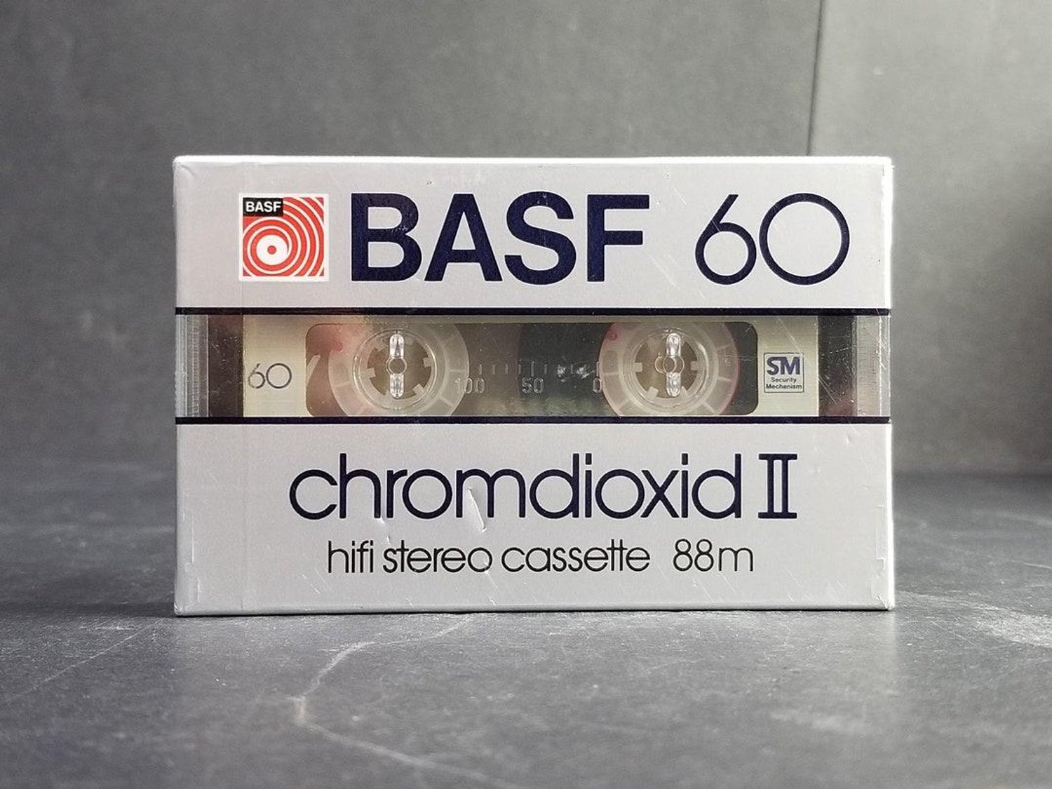 Basf Cassette Tapes Chromdioxid II Sm Cassette 60