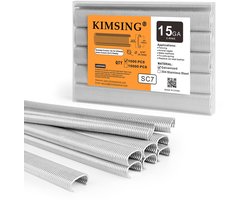 C-ring klemmen - 1000 stuks - 15 gauge - Zilver