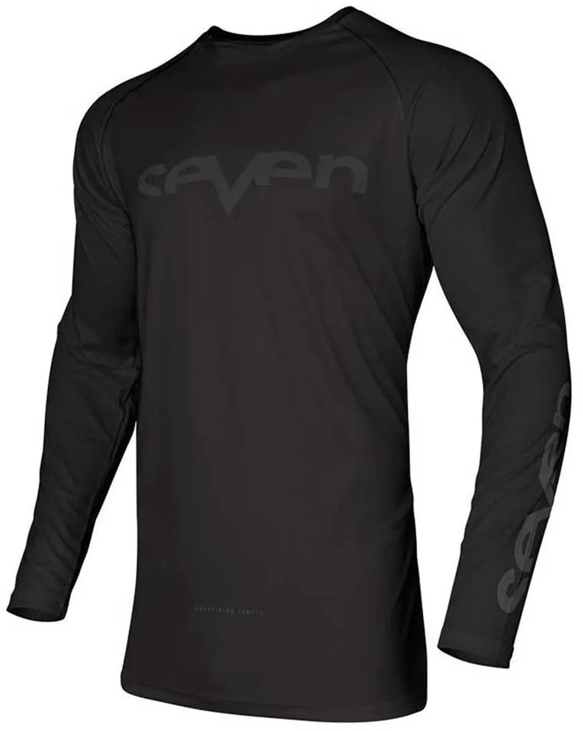 Seven Vox Staple T-shirt Met Lange Mouwen Man Zwart
