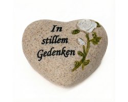 Grafdecoratie Hart - In Stille Herdenking - Weerbestendig
