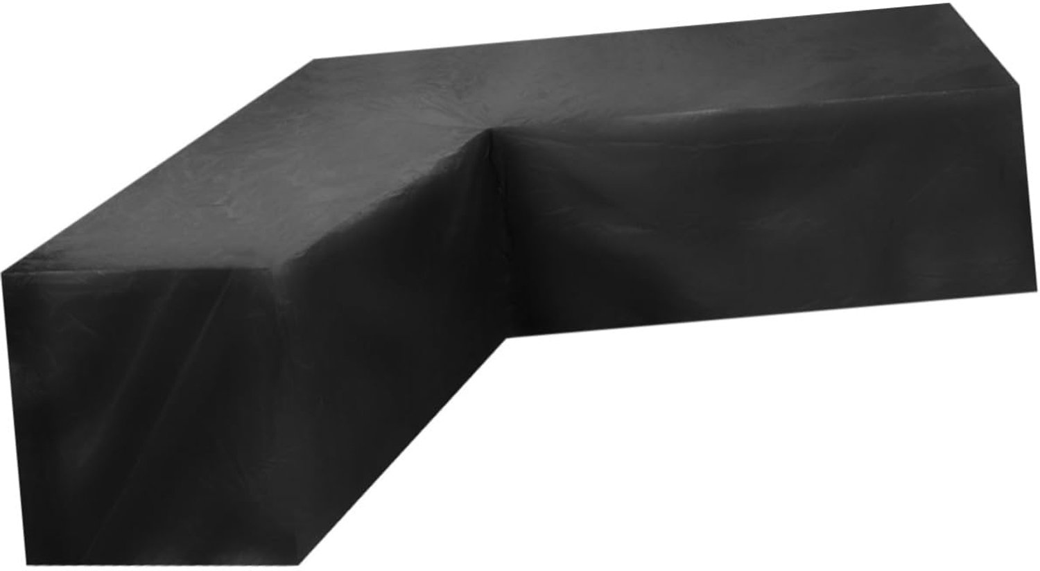 Famanu Hoes voor tuinmeubelen, bankhoes voor sectionele patiobank, waterdicht en UV-bestendig, speciaal ontworpen voor optimale bescherming tegen weersinvloeden en eenvoudig te bevestigen wit
