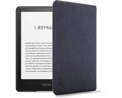 Forefront Cases Hoes voor Amazon Kindle Paperwhite (16 GB) 7" (12e Gen) en Signature Edition (32 GB) en Kindle Colorsoft (2024 releases) - Dun, licht, automatisch slapen en wekken (hoesje) - Marineblauw