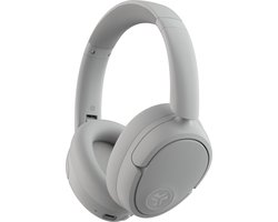 JLab Jbuds Lux ANC Draadloze Koptelefoon Bluetooth - Active Noise Cancelling - 70 uur Batterijduur - Over Ear Hoofdtelefoon - Be Aware Audio - Multipoint - Equalizer - Inklapbaar - Wit