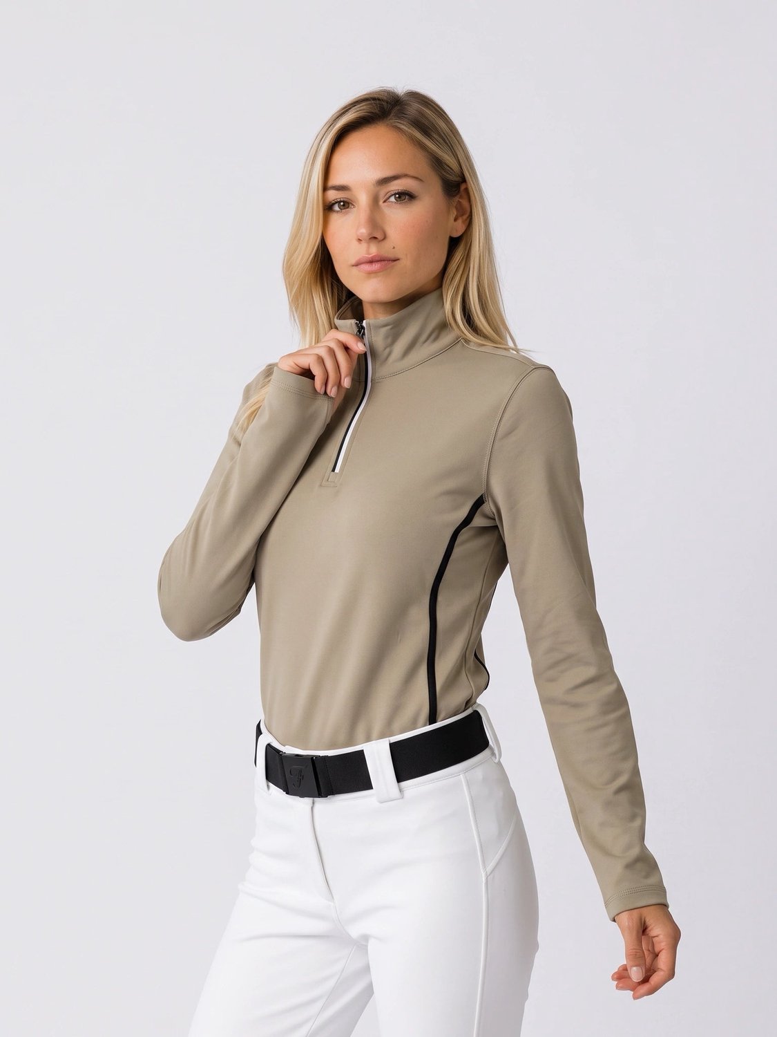 Falcon Jenita Dames Skipully Champagne Beige