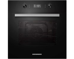 Heinner HBO-M709GCDRC-GBK Inbouw Oven 60 cm – Elektrisch – 70 L – Energieklasse A – Grill – 9 Functies – Touchdisplay – Kinderslot – Zwart Glas – 5 Jaar Garantie