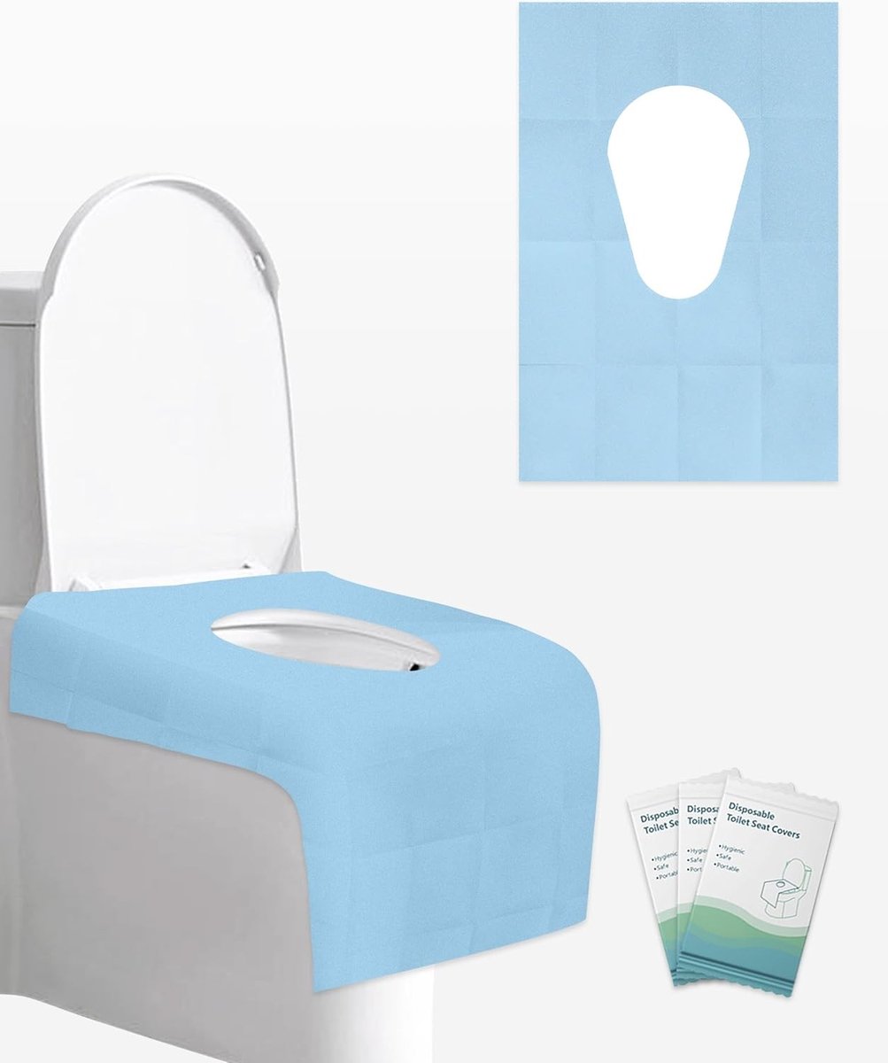 Wegwerp WC-bril - Waterdicht - 60 x 40 cm - Hygiënische Bescherming voor Volwassenen en Kinderen