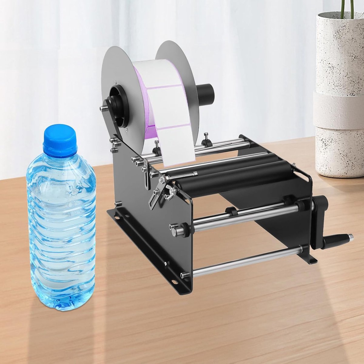 Labeling Machine etiketteermachine voor ronde fles doos etiketteerapparaat etiketteermachine automatisch rond halfautomatisch etiketteerflessen sticker etiketten applicator flessenetiketteermachine