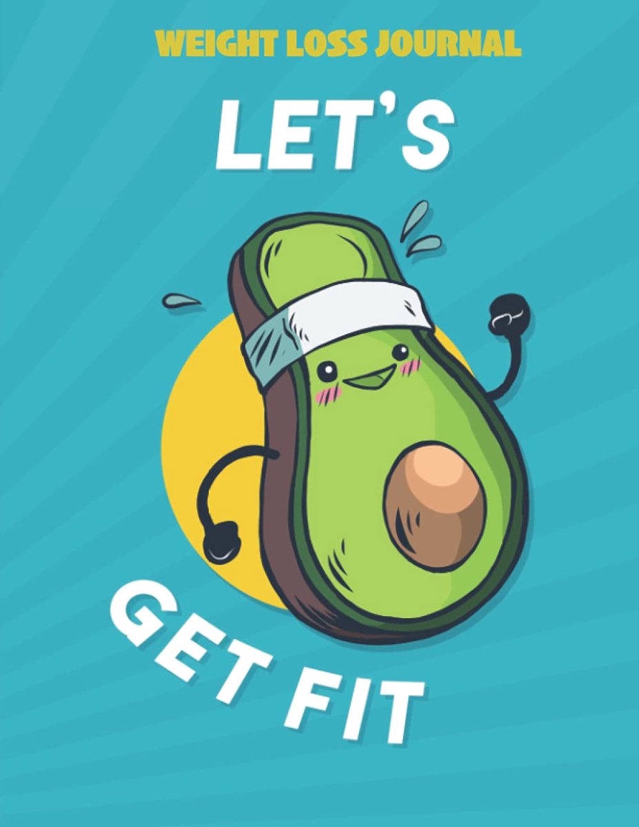 Weight Loss Journal for Women: Cute Food and Fitness Log Book for Women - ShopVlot