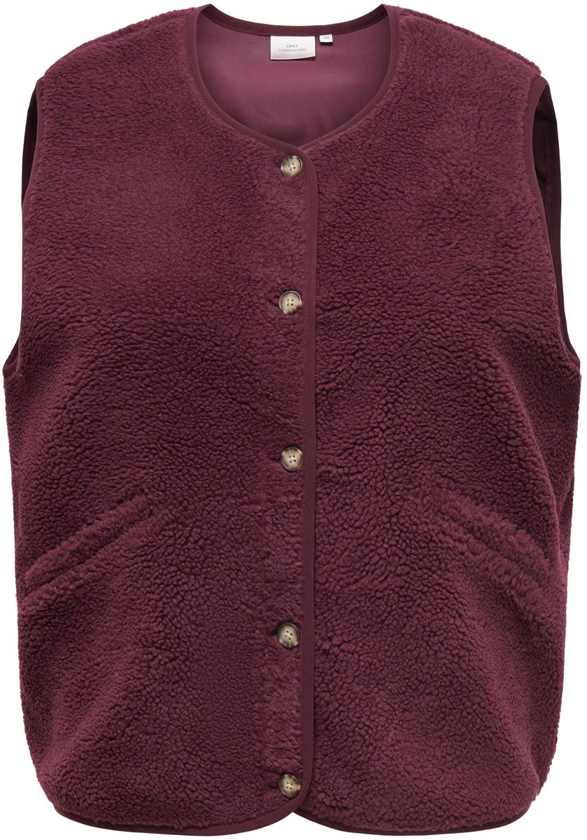 ONLY CARMAKOMA - CARBABY TEDDY VEST PNT Dames Jas