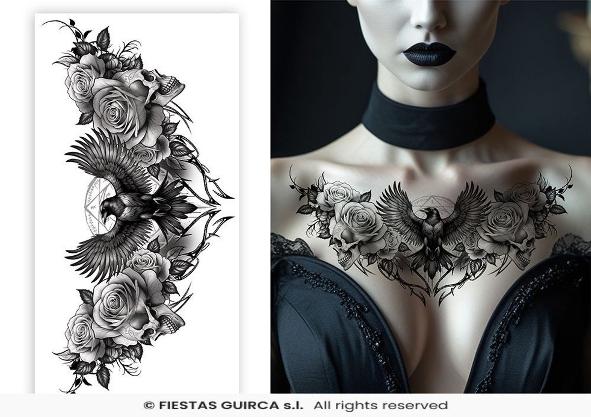 Neptattoo Raven