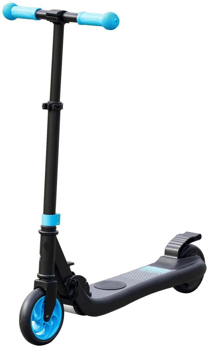ECTEATOY® Elektrische step met verstelbaar stuur - Opvouwbare - 71 x 36,5 x 75-80 cm - zwart - voor kinderen vanaf 6 jaar