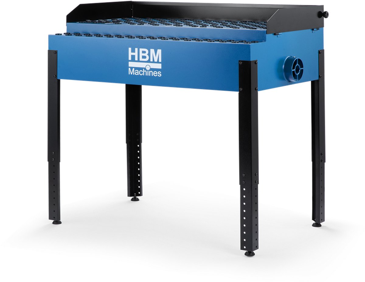 HBM afzuigtafel met neerwaartse afzuiging