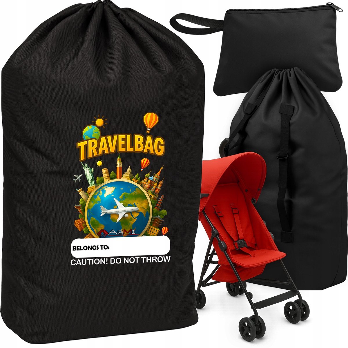 Reiscover voor Kinderwagen - Beschermhoes voor Vervoer