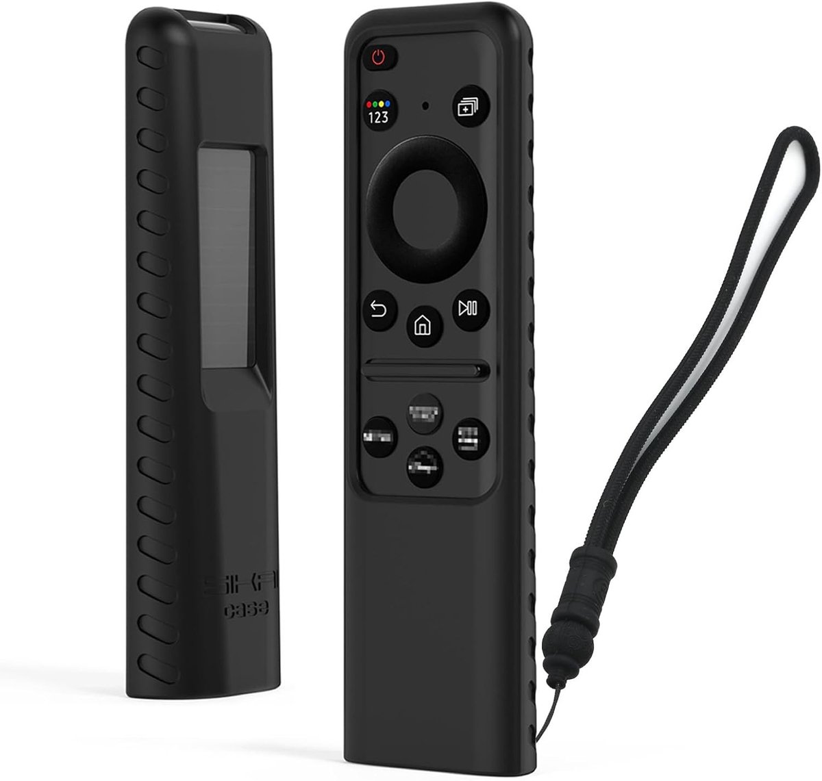 Siliconen Beschermhoes voor Solar Afstandsbediening, Schokbestendig en Perfect voor Neo QLED Smart TV Modellen TM2360E, TM2361E, BN59-01432D, BN59-01432J