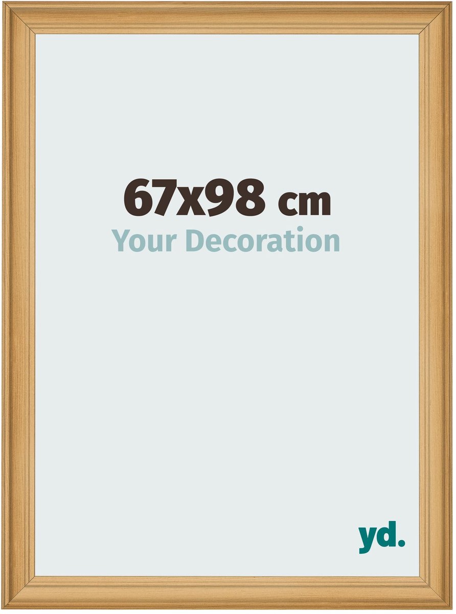 yd. Your Decoration - Fotolijst 67x98 cm - MDF - Dennen Houtnerf - Lazio