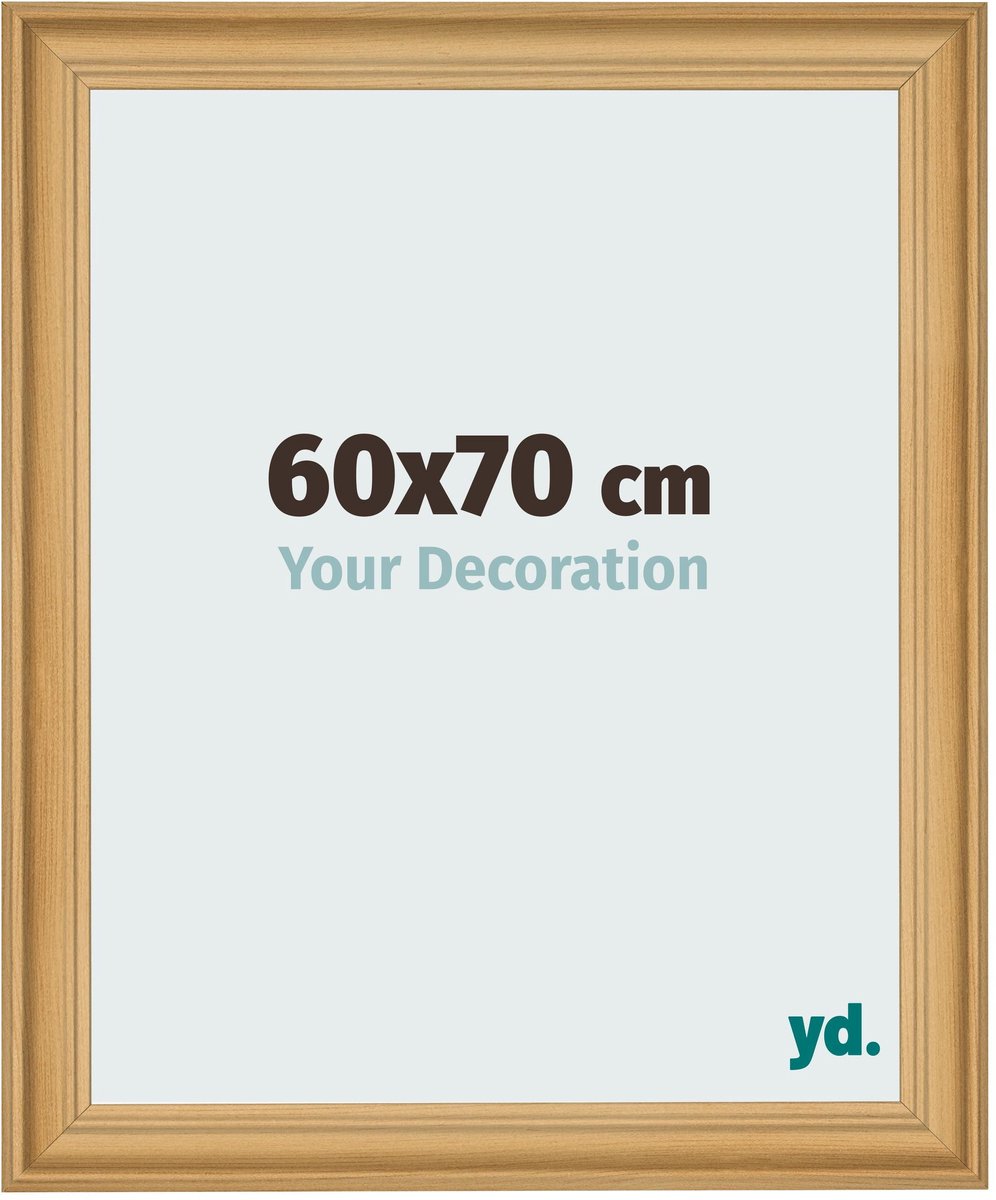 yd. Your Decoration - Fotolijst 60x70 cm - MDF - Dennen Houtnerf - Lazio