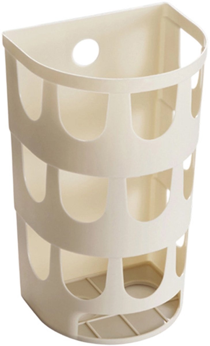 1 stuk- Vuilniszak Dispenser -vuilniszak dispenser houder-vuilniszakdispenser-Afvalzak Houder -Vuilniszak Opbergdoos-Zakjesdispenser-Voor Keuken en Badkamer-Afvalzak Dispenser Houder -keuken accessoires- Wandgemonteerde-Zelfklevend-Kaki