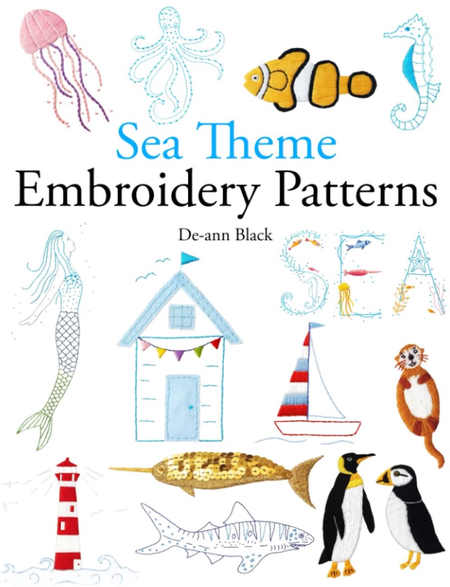 Sea Theme Embroidery Patterns - ShopVlot