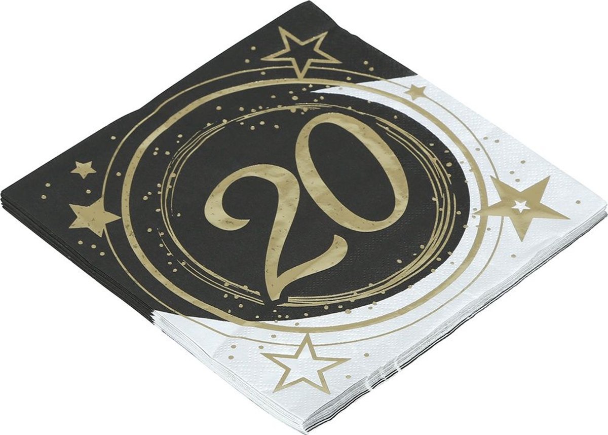 Servetten Classy 20 jaar