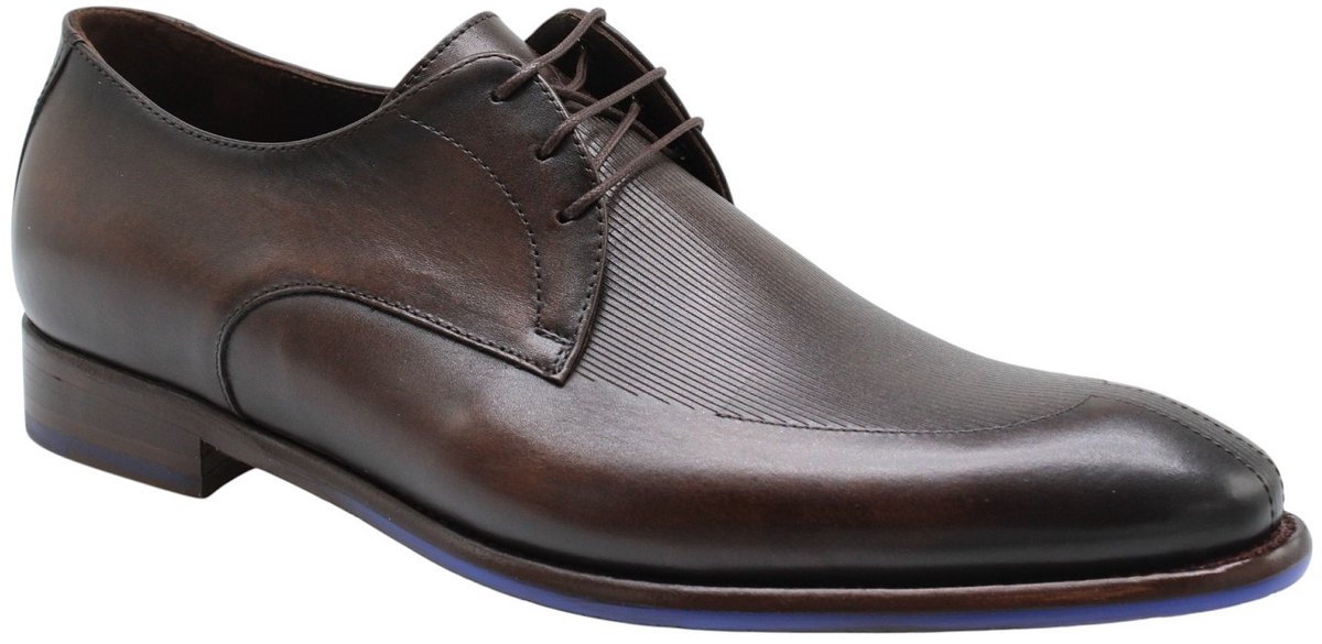 Floris Van Bommel - Schoenen - Donkerbruin - Heren - Maat 42 -