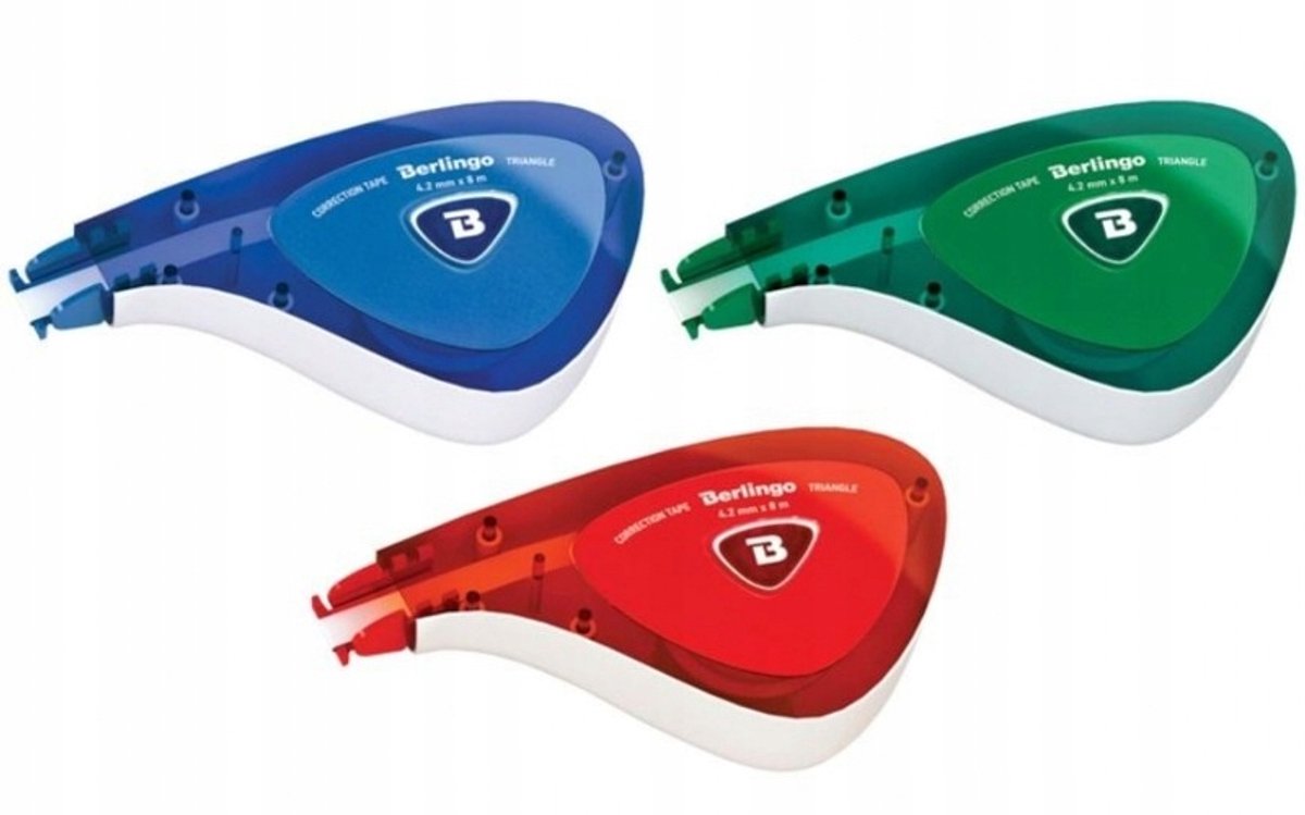 Berlingo Correctietape 4,2mm x 8m - Ideaal voor School en Kantoor