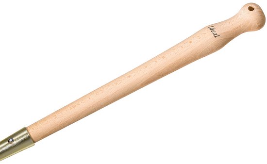Ideal kleine waaierbezem beukenhouten steel 40 cm van Ideal. — afbeelding 2