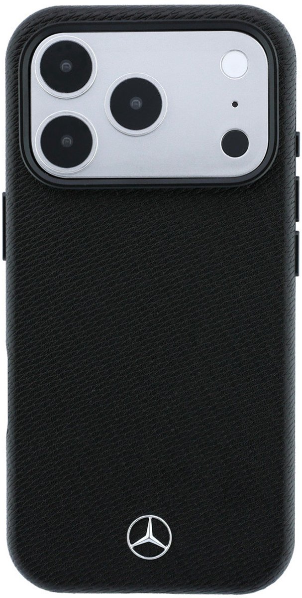 Mercedes-Benz Backcover hoesje voor Apple iPhone 18 Pro - magneethouder - Zwart van Mercedes-Benz — afbeelding 3