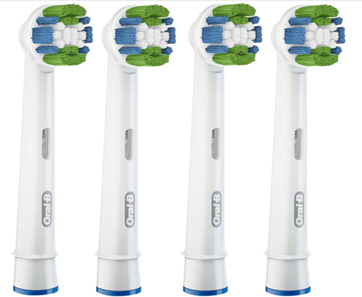 Opzetborstels - Universele Reserve Voor Oral-B Pro / Pro 2 - Precision Clean Alternatief - Set Van 4 Stuks