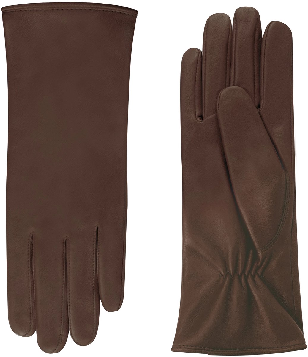 Laimböck Stafford. - Leren dames handschoenen dames Kleur: Havana, Maat: 7
