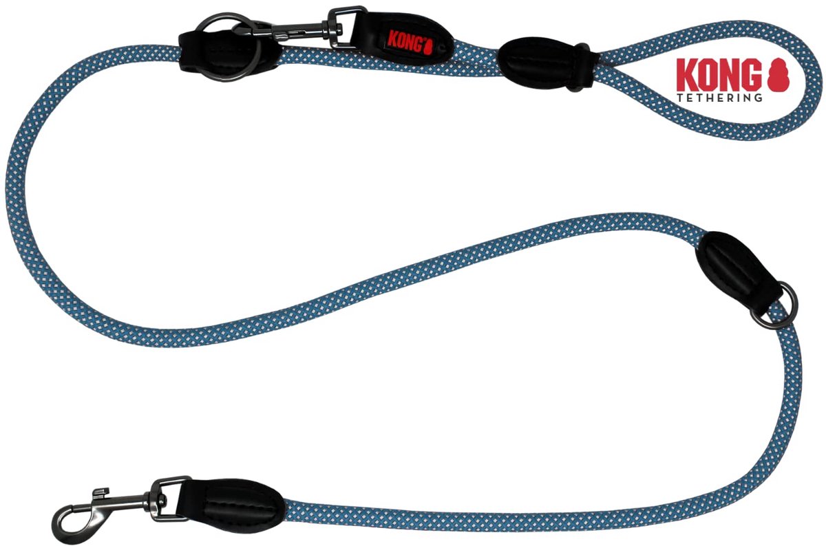 KONG Rope leash One Size Blue