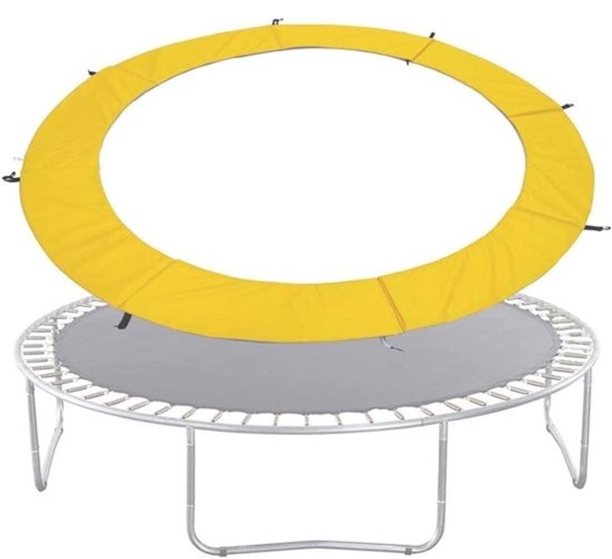 Trampoline randkussen - Veiligheidskussen trampoline - Trampoline beveiligen - Waterproof PE-materiaal - 6FT / 183cm - Geel
