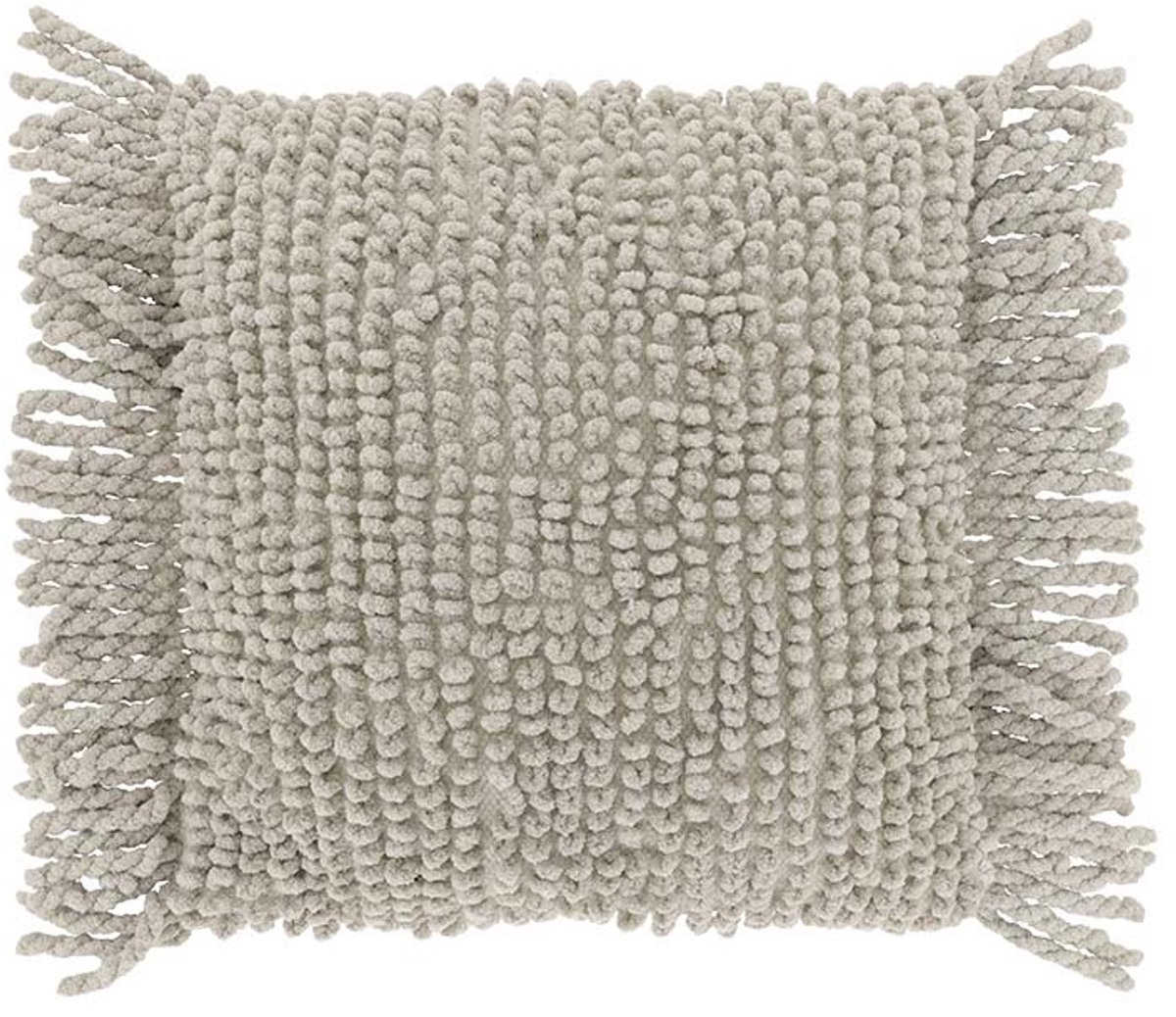 Unique Living Sierkussen Libby - Chateau Grey - 45x45cm Grijs