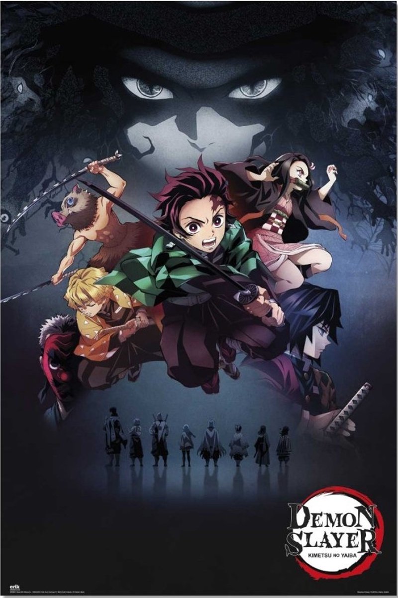 Demon Slayer poster - Manga - Anime - Japan - 61 x 91.5 cm
