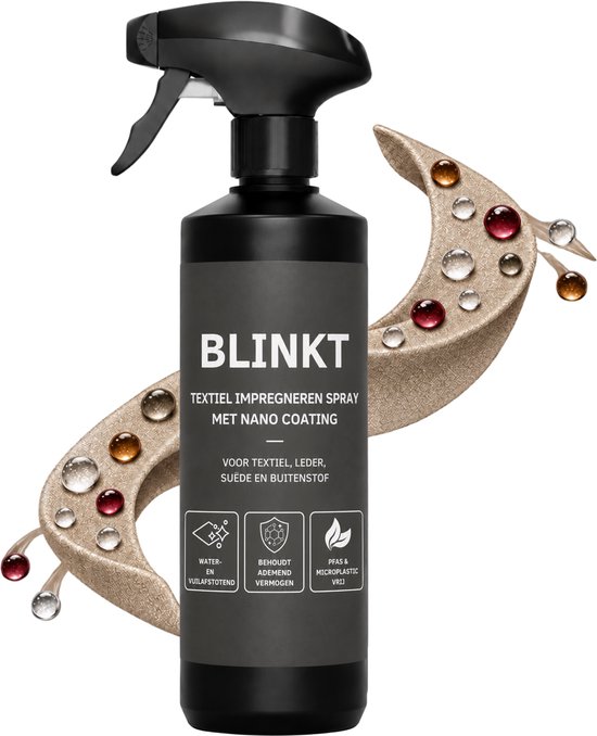 Impregneerspray Meubelstof met Nano Coating - Waterafstotend & PFAS-vrij & Reukloos - Textiel, Leder & Suede - 500ml