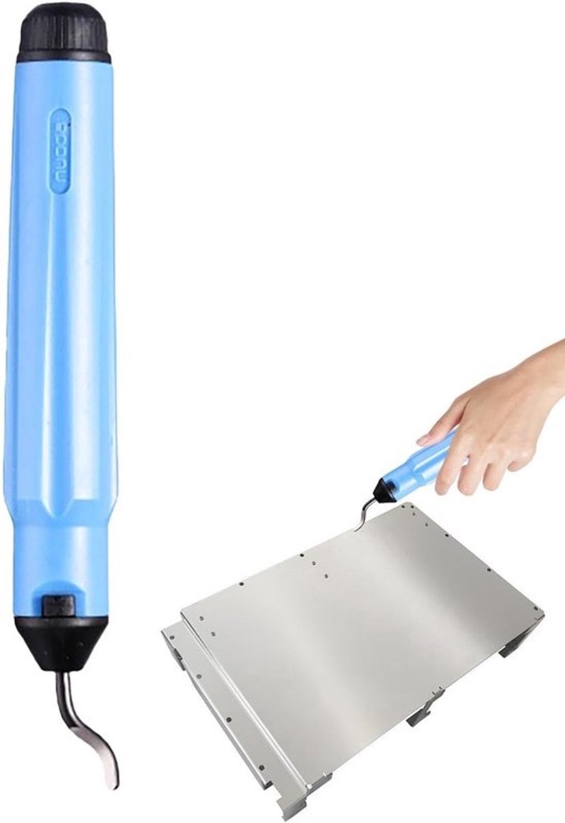 Ontbraamgereedschap - Braamverwijderaar - Voor metaalbewerking - Snijder van sneldraaistaal - 125 cm lengte - A