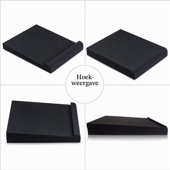 Hoge Dichtheid Akoestische Schuim Isolatie Pads voor Studio Monitoren - 2 Stuks, Geluidsabsorberend en Trillingsdempend (30 * 20 * 4.5CM) — afbeelding 3