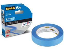 Scotch ScotchBlue afplaktape Multi-Surface, 24 mm × 41 m, blauw, 3 rollen