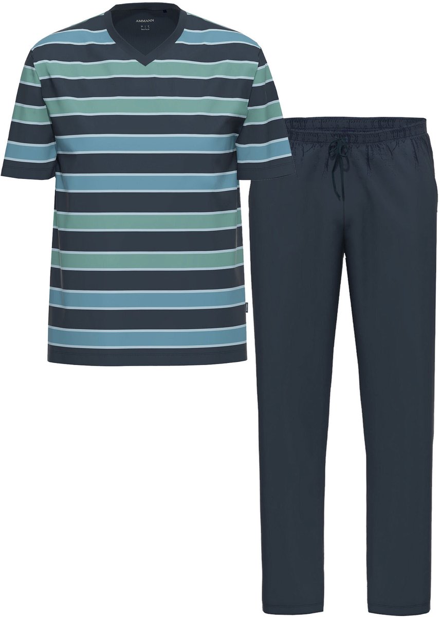 Heren T-shirt, lange broek Night & Relax
