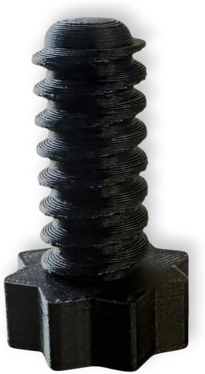Schroeven, tuinmeubelset, compatibel met Allibert by Keter, 8-zijdige bout voor tuinmeubelen en rotanmeubels, (5, klein (34 mm)