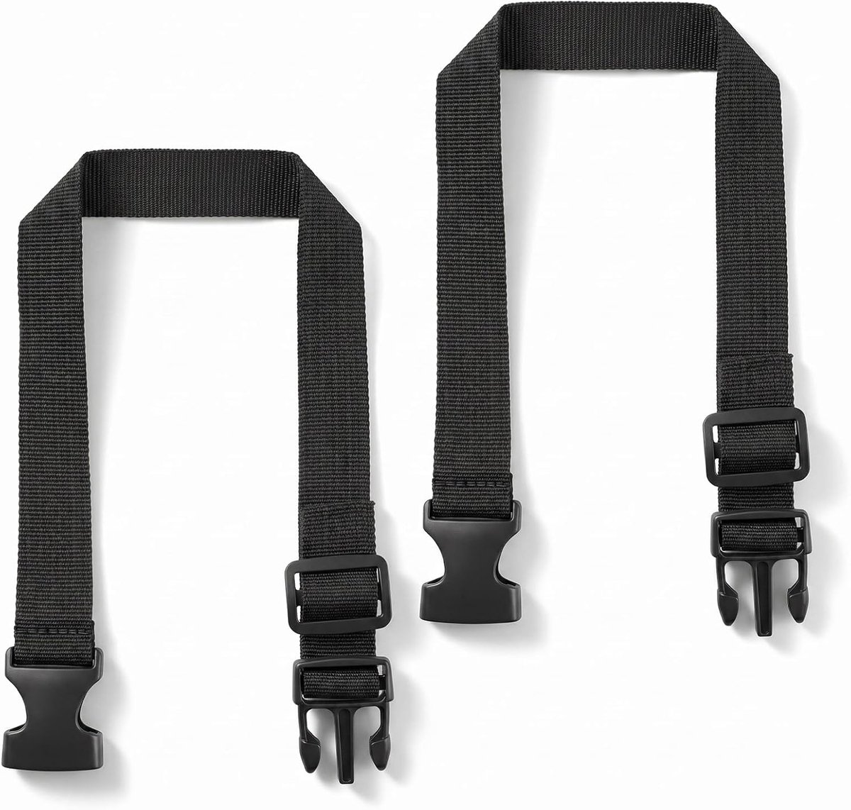 2 pcs fanny pack extension belt, 1 inch wide waist bag extension belt - ShopVlot