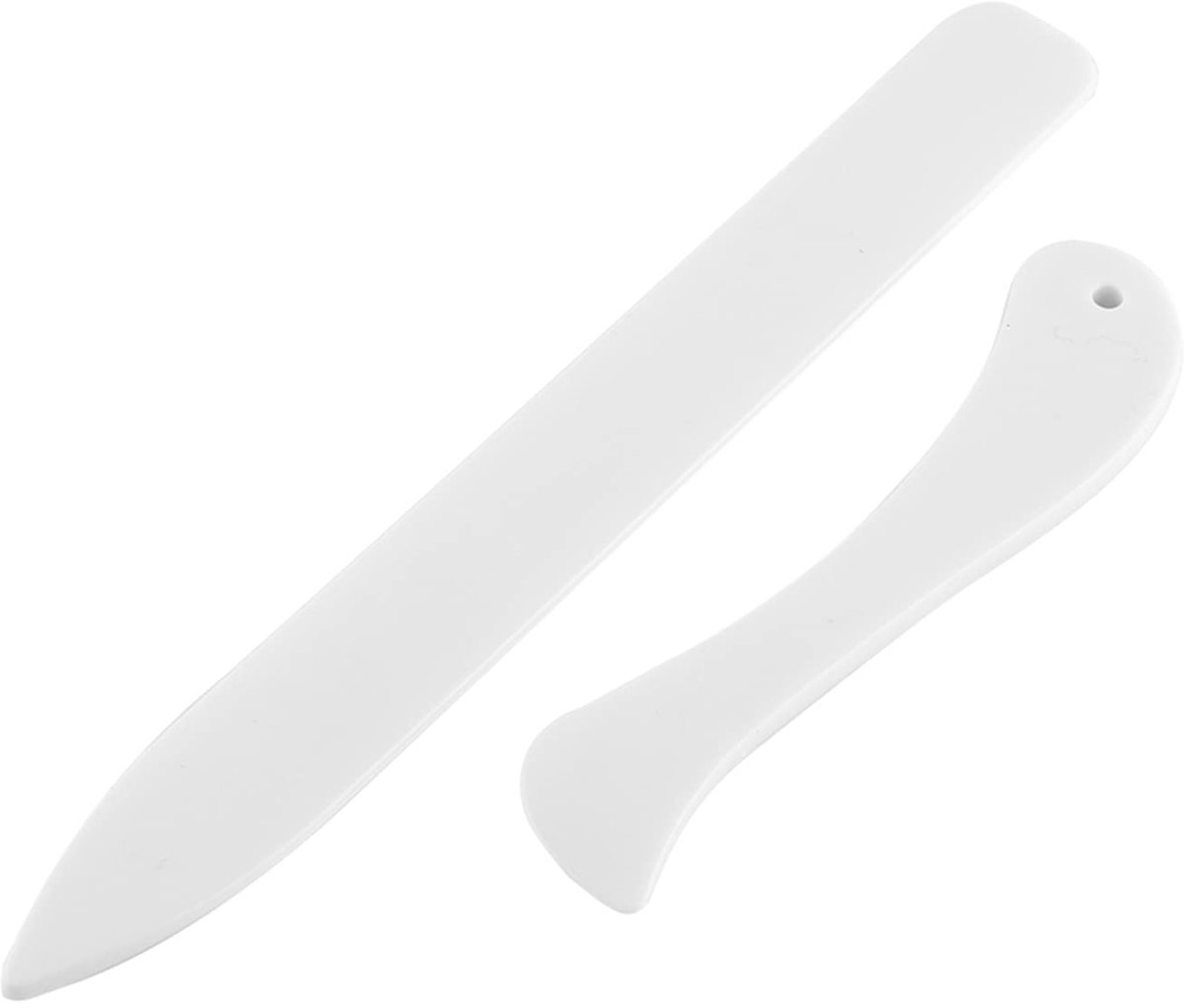 Echte Bone Folder Set 2 Stuks, Boekbinden Gereedschap voor Scoren, Creasing en Vouwen, Lederen Burnishing Tool - ShopVlot
