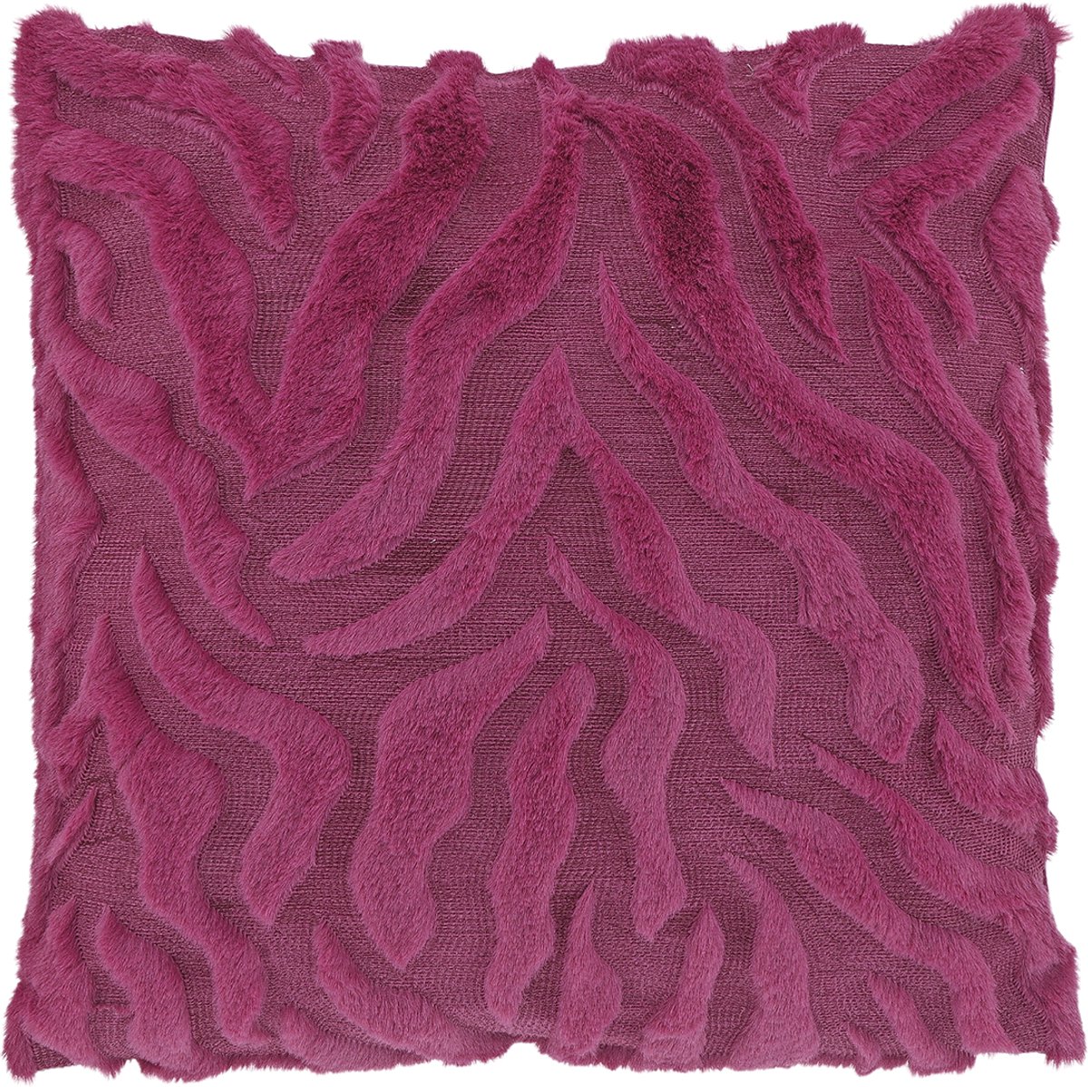 Unique Living Sierkussen Fenna 45x45cm - Fuchsia Roze