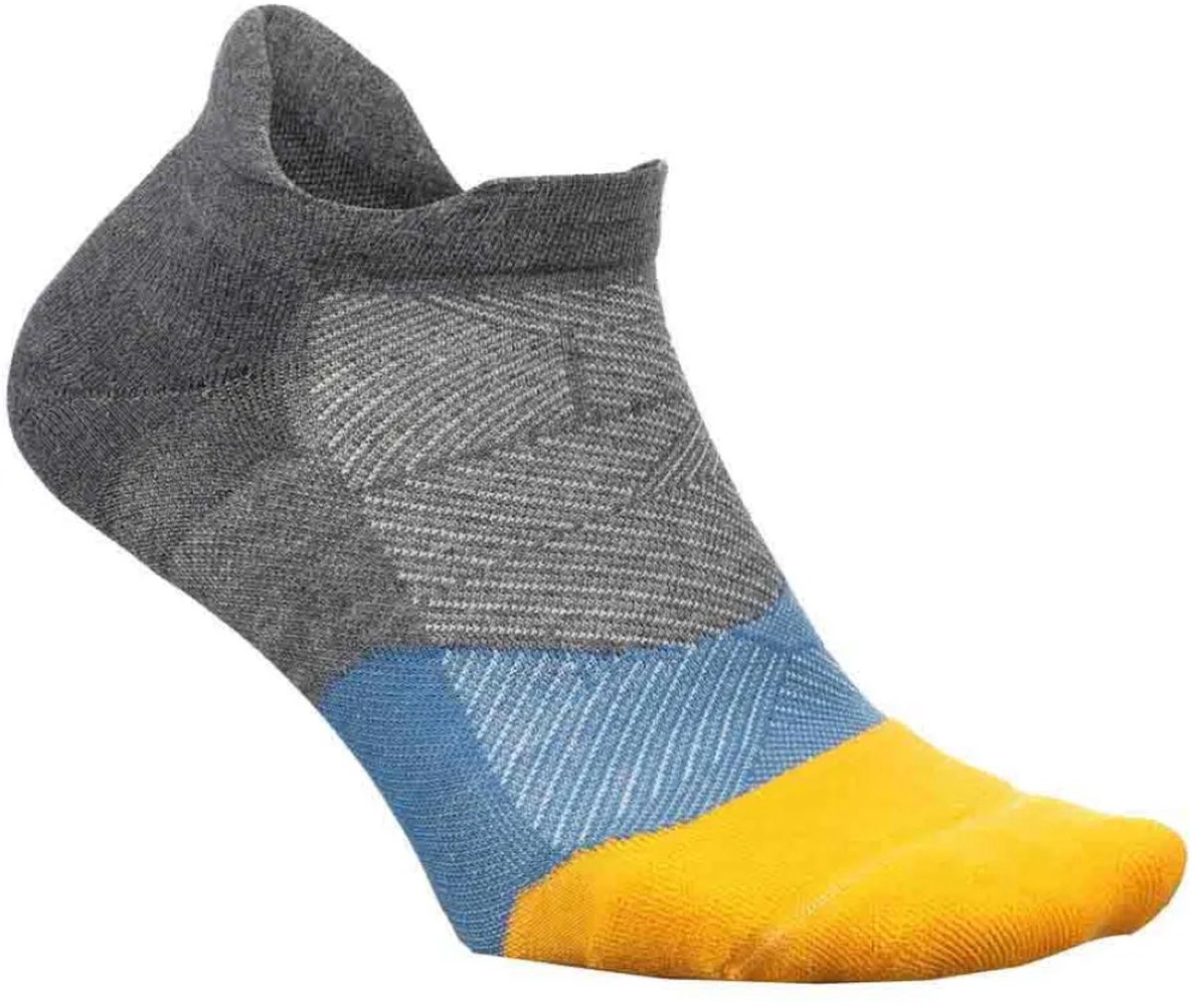 Feetures Elite Light Cushion Tab Onzichtbare Sokken Grijs EU 38-42