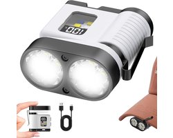Magnetic Mini Torch, Small Rechargeable Torch, 475 Lumen, LED Emergency Light, 900 mAh, Rechargeable Lamp for Camping - ShopVlot