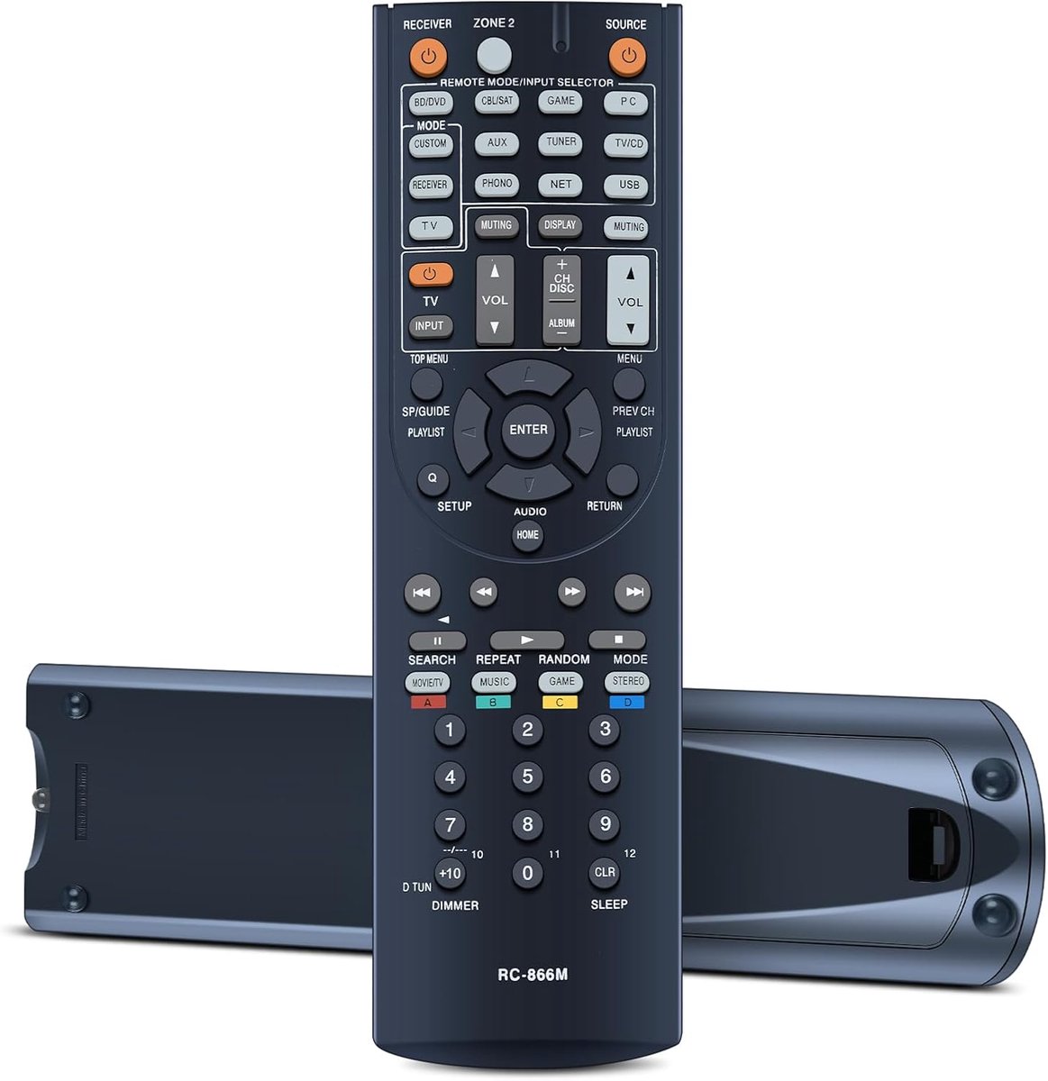 RC-866M Replacement Remote Control for Onkyo AV Receiver TXNR315 TX-NR525 TX-NR535 TX-NR737 TX-NR626 TX-SR506 TX-SR606 - ShopVlot
