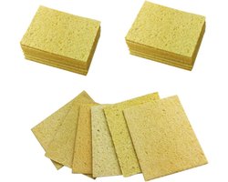AOTISBAO 30 Pcs Pads Soldering Sponge Soldering Iron Cleaning Sponge Solder Welding Cleaning For Soldering Tips - ShopVlot